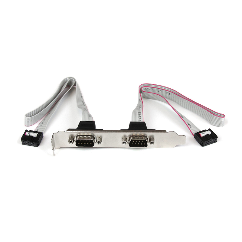 You Recently Viewed StarTech PLATE9M2P16 2 Port 16in DB9 Serial Port Bracket to 10 Pin Header Image